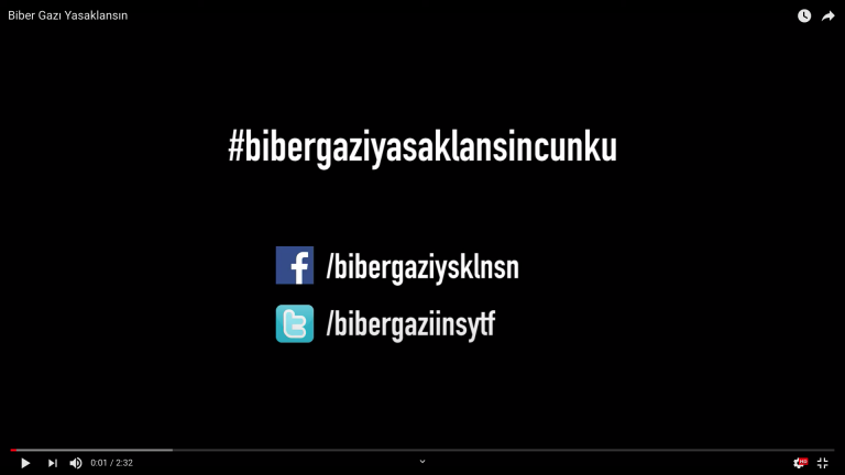 Biber Gazı Yasaklansın
