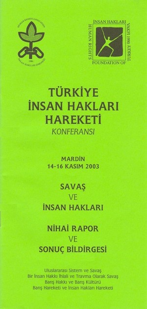 Türkiye İnsan Hakları Hareketi 2003 yılı Nihai Rapor ve Sonuç Bildirgesi