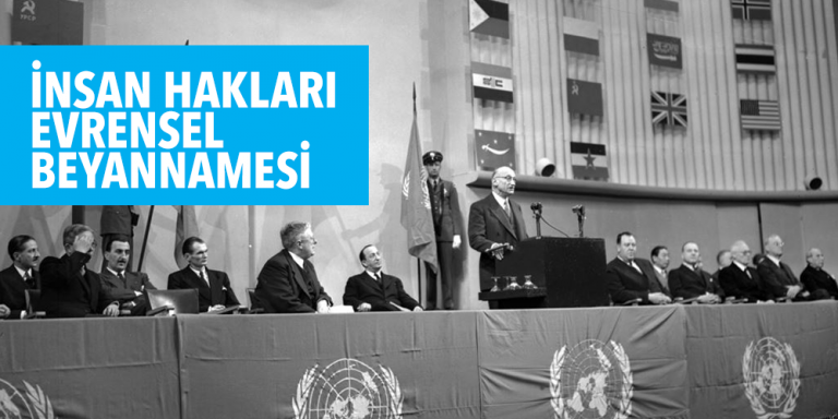 İnsan Hakları Evrensel Beyannamesi Görsel