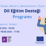 İnsan Hakları Savunucuları için Dil Eğitim Desteği Programı